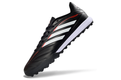 Adidas Copa Pure 2+ Elite TF Football Shoes - Black/White/Crimson