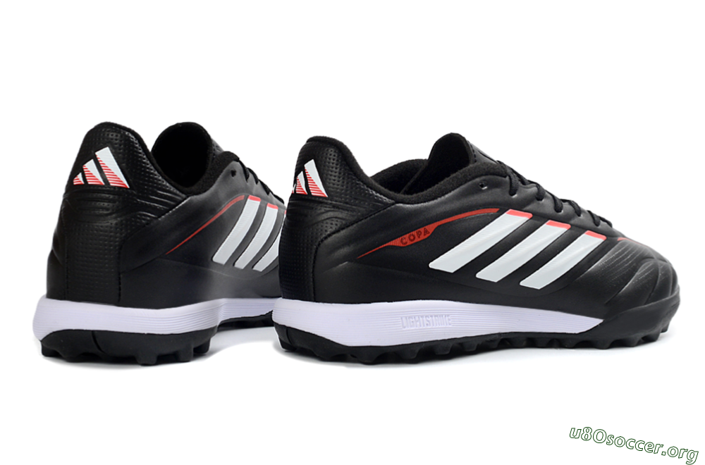Adidas Copa Pure 2+ Elite TF Football Shoes - Black/White/Crimson 6