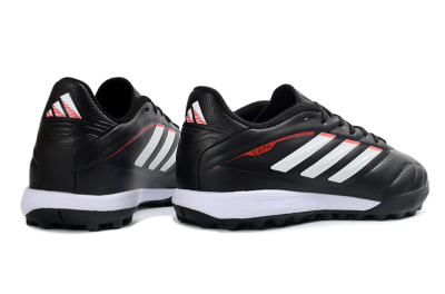 Adidas Copa Pure 2+ Elite TF Football Shoes - Black/White/Crimson