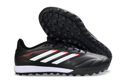 Adidas Copa Pure 2+ Elite TF Football Shoes - Black/White/Crimson
