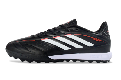 Adidas Copa Pure 2+ Elite TF Football Shoes - Black/White/Crimson