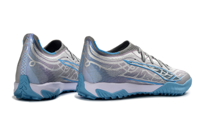 Puma Ultra Ultimate TF Football Shoes - Gray/Sky Blue/Silver