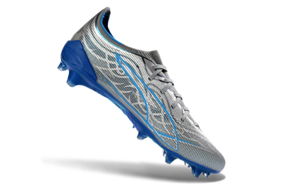 Puma Ultra Ultimate FG Football Boots - Gray/Electric Blue/Deep Ocean