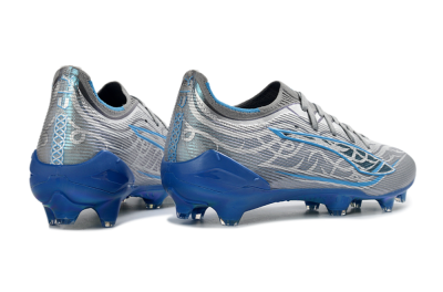Puma Ultra Ultimate FG Football Boots - Gray/Electric Blue/Deep Ocean