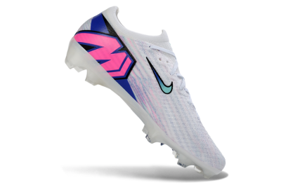 Nike Air Zoom Mercurial Vapor 16 Elite FG Football Boots - White/Aqua Blue/Misty Pink
