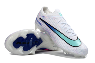 Nike Air Zoom Mercurial Vapor 16 Elite FG Football Boots - White/Aqua Blue/Misty Pink