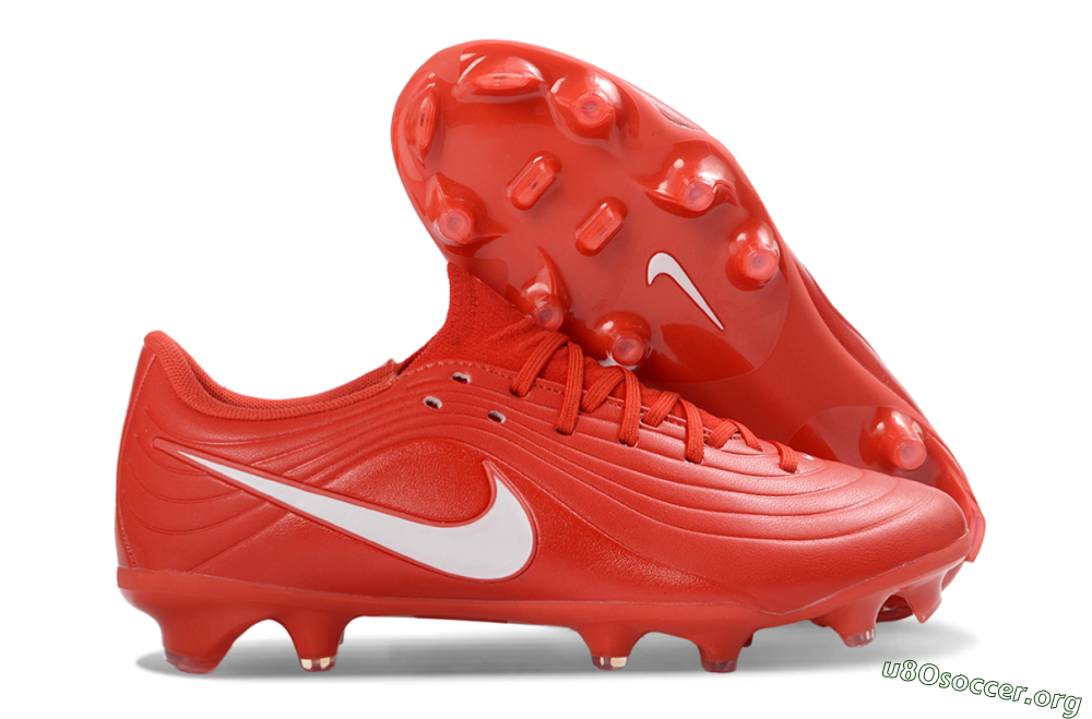Nike Tiempo Legend 11 Elite FG Football Boots - Red/Fiery Red/White 2
