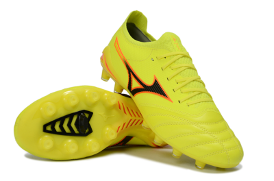Mizuno Morelia Neo 4 FG Football Boots - Yellow/Electric Yellow/Black