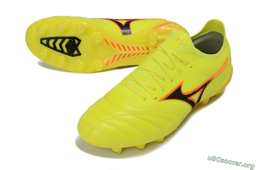 Mizuno Morelia Neo 4 FG Football Boots - Yellow/Electric Yellow/Black 0