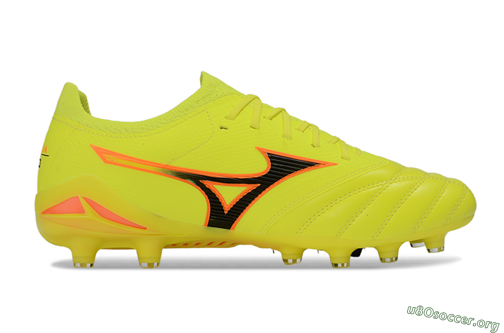 Mizuno Morelia Neo 4 FG Football Boots - Yellow/Electric Yellow/Black 5