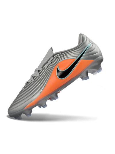 Nike Tiempo Legend 11 Elite FG Football Boots - Gray/Vibrant Orange/Light Aqua