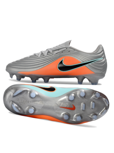 Nike Tiempo Legend 11 Elite FG Football Boots - Gray/Vibrant Orange/Light Aqua