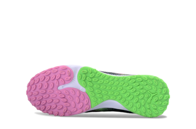 Puma Future 8 Ultimate TF Football Shoes - Green/Pink Blast/Deep Blue