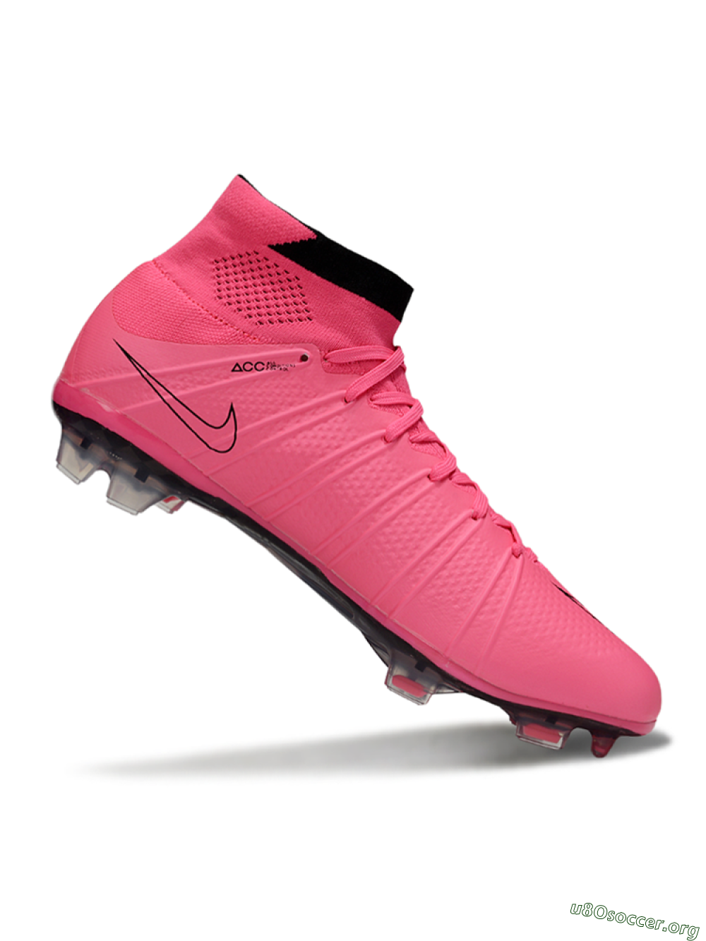 Nike Zoom Mercurial Superfly 4 Elite FG Football Boots - Pink/Vibrant Pink/Jet Black 4