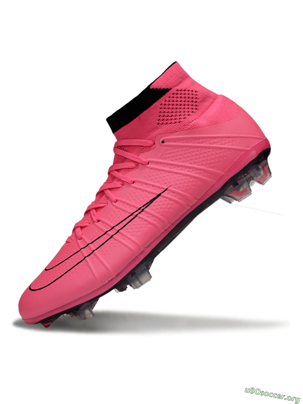 Nike Zoom Mercurial Superfly 4 Elite FG Football Boots - Pink/Vibrant Pink/Jet Black 5