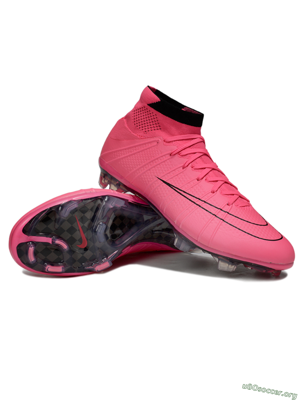 Nike Zoom Mercurial Superfly 4 Elite FG Football Boots - Pink/Vibrant Pink/Jet Black 0