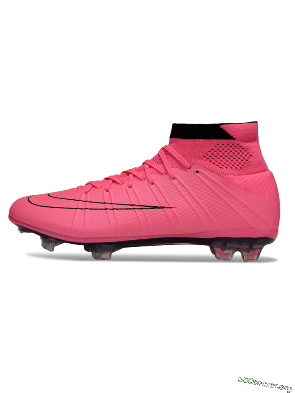Nike Zoom Mercurial Superfly 4 Elite FG Football Boots - Pink/Vibrant Pink/Jet Black 3