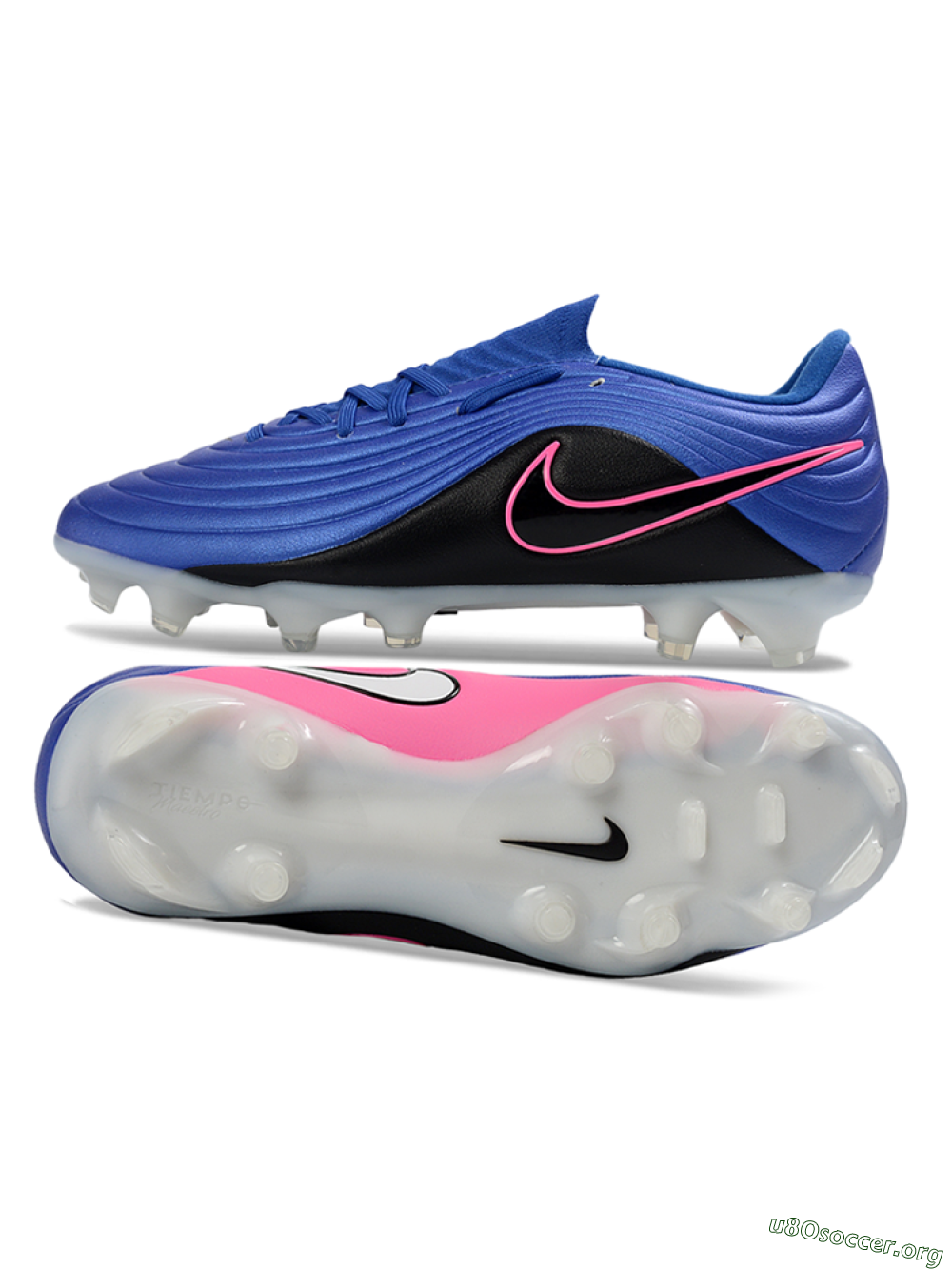 Nike Tiempo Legend 11 Elite FG Football Boots - Blue/Neon Pink/Black 1
