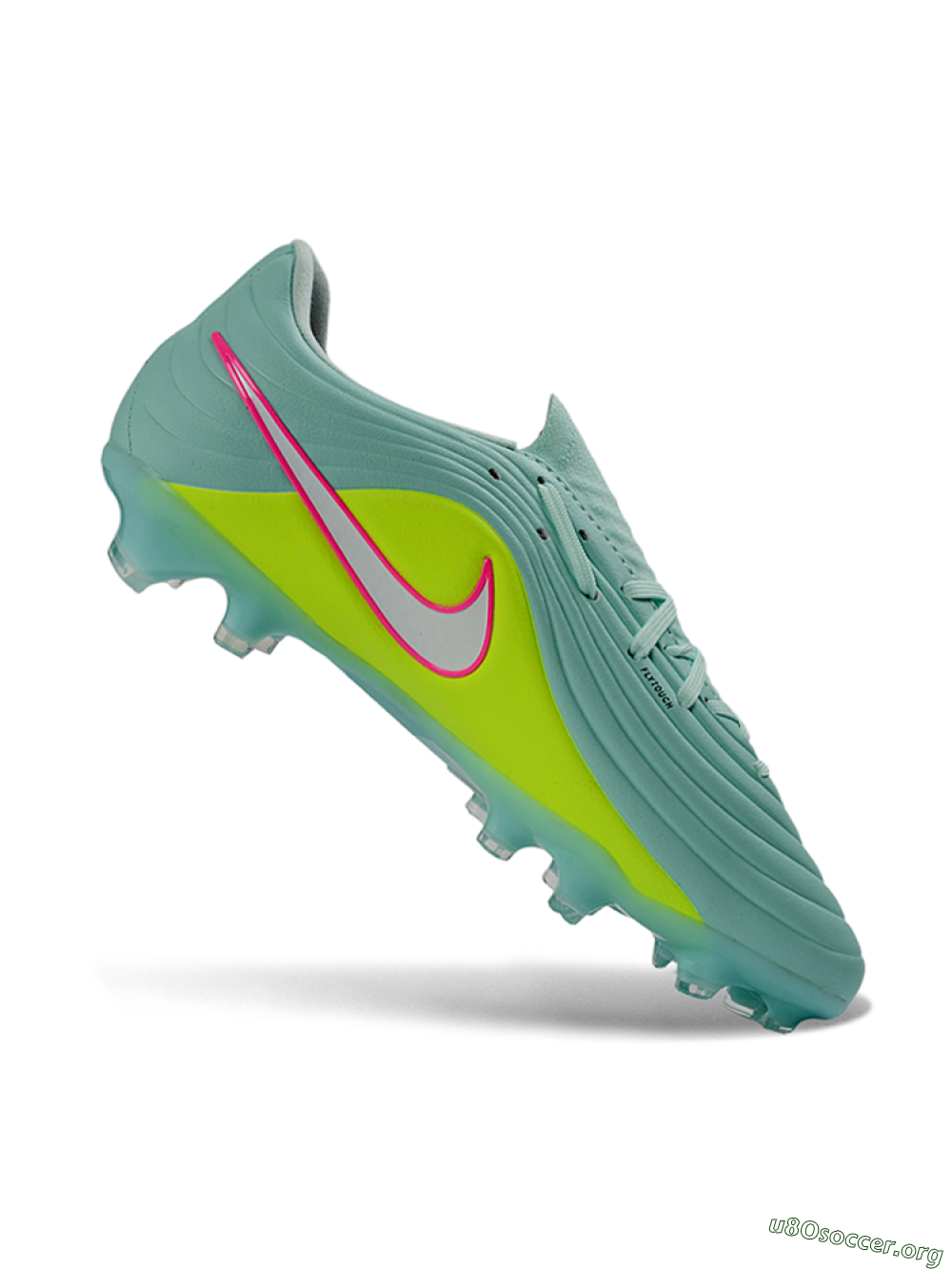 Nike Tiempo Legend 11 Elite FG Football Boots - Aqua/Neon Pink/Lime Green 4
