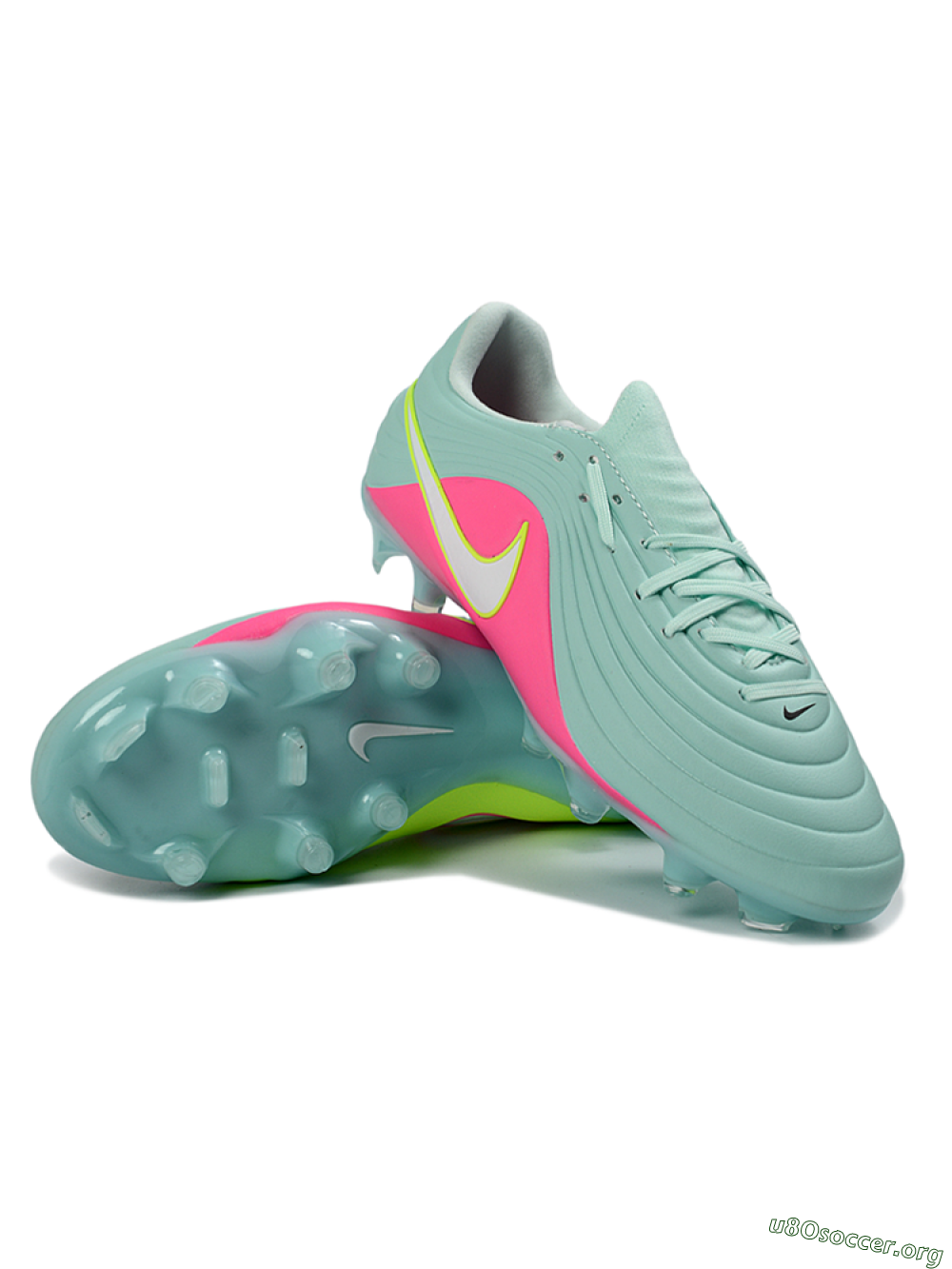 Nike Tiempo Legend 11 Elite FG Football Boots - Aqua/Neon Pink/Lime Green 0