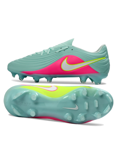 Nike Tiempo Legend 11 Elite FG Football Boots - Aqua/Neon Pink/Lime Green