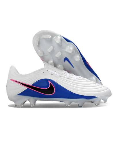 Nike Tiempo Legend 11 Elite FG Football Boots - White/Electric Blue/Fusion Pink