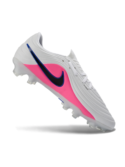 Nike Tiempo Legend 11 Elite FG Football Boots - White/Electric Blue/Fusion Pink