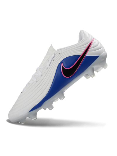 Nike Tiempo Legend 11 Elite FG Football Boots - White/Electric Blue/Fusion Pink