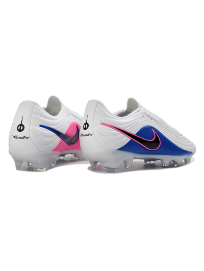 Nike Tiempo Legend 11 Elite FG Football Boots - White/Electric Blue/Fusion Pink