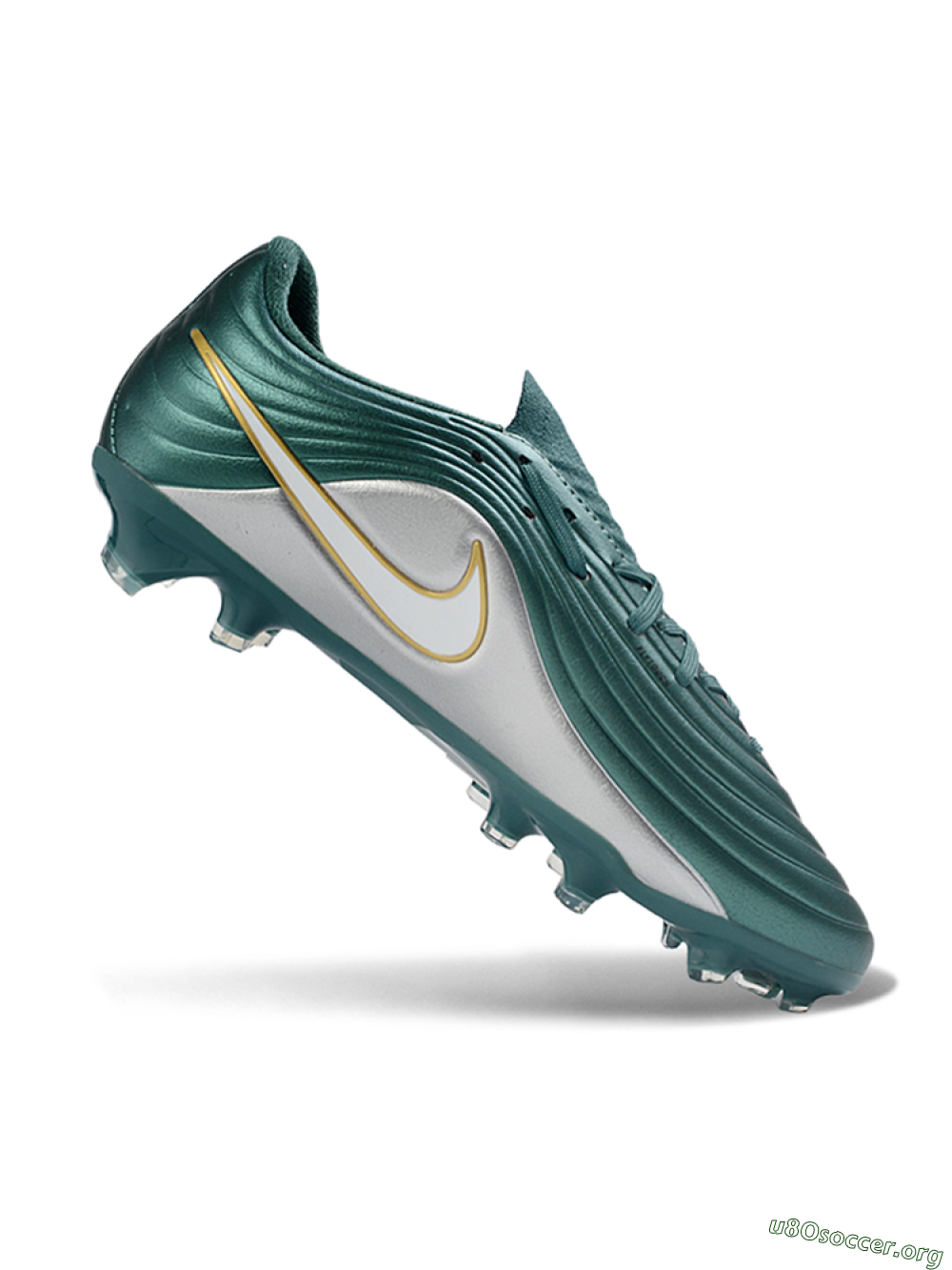 Nike Tiempo Legend 11 Elite FG Football Boots - Teal/Luminous Gold/Metallic Silver 4