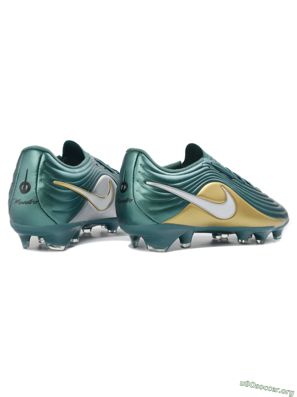Nike Tiempo Legend 11 Elite FG Football Boots - Teal/Luminous Gold/Metallic Silver 6