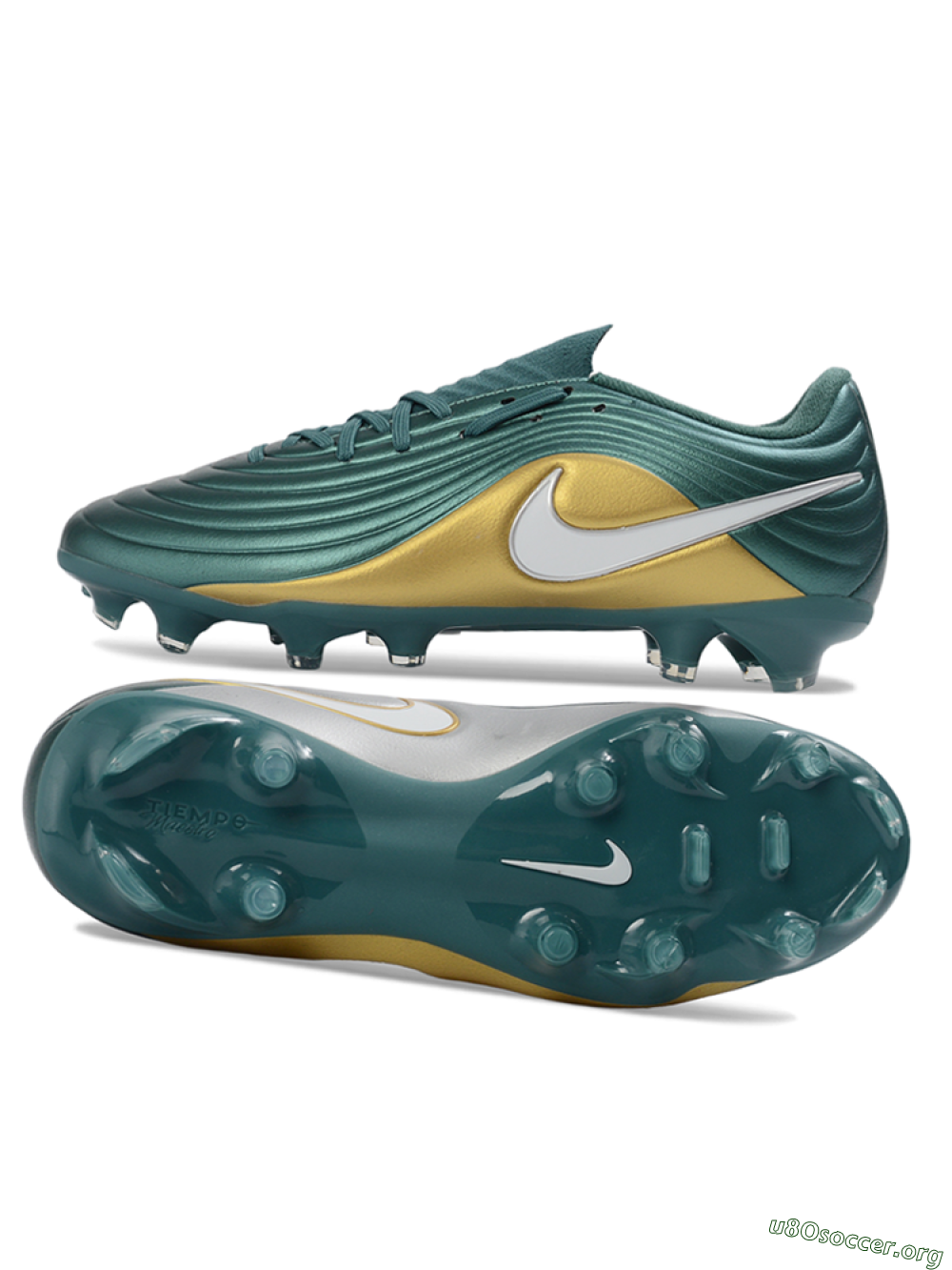 Nike Tiempo Legend 11 Elite FG Football Boots - Teal/Luminous Gold/Metallic Silver 1