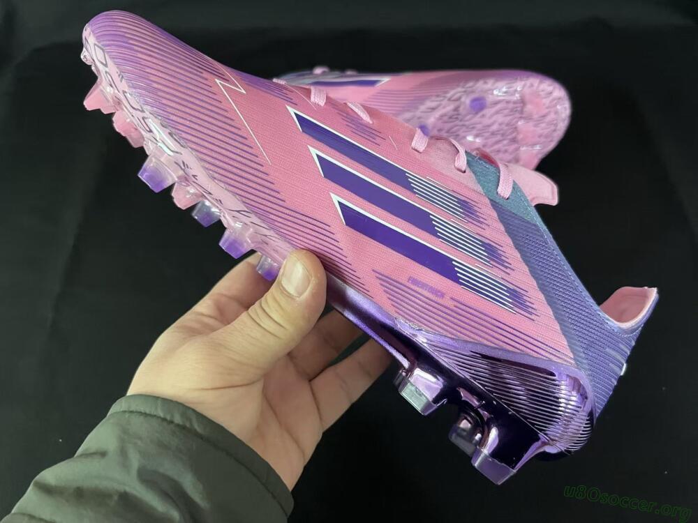 Adidas F50 Elite FG Football Boots - Pink/Vivid Purple/Soft Pink