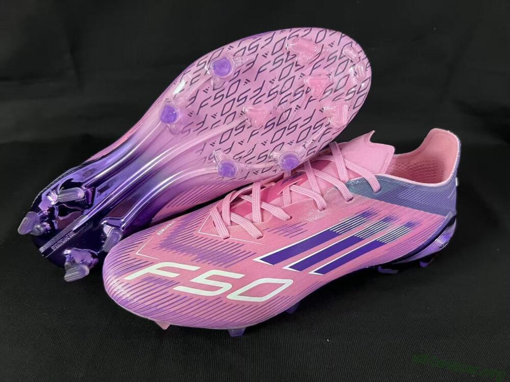 Adidas F50 Elite FG Football Boots - Pink/Vivid Purple/Soft Pink