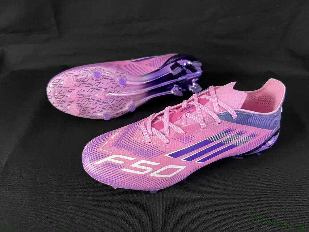 Adidas F50 Elite FG Football Boots - Pink/Vivid Purple/Soft Pink