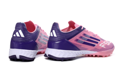 Adidas F50 Pro TF Football Shoes - Pink/Vibrant Pink/Deep Purple
