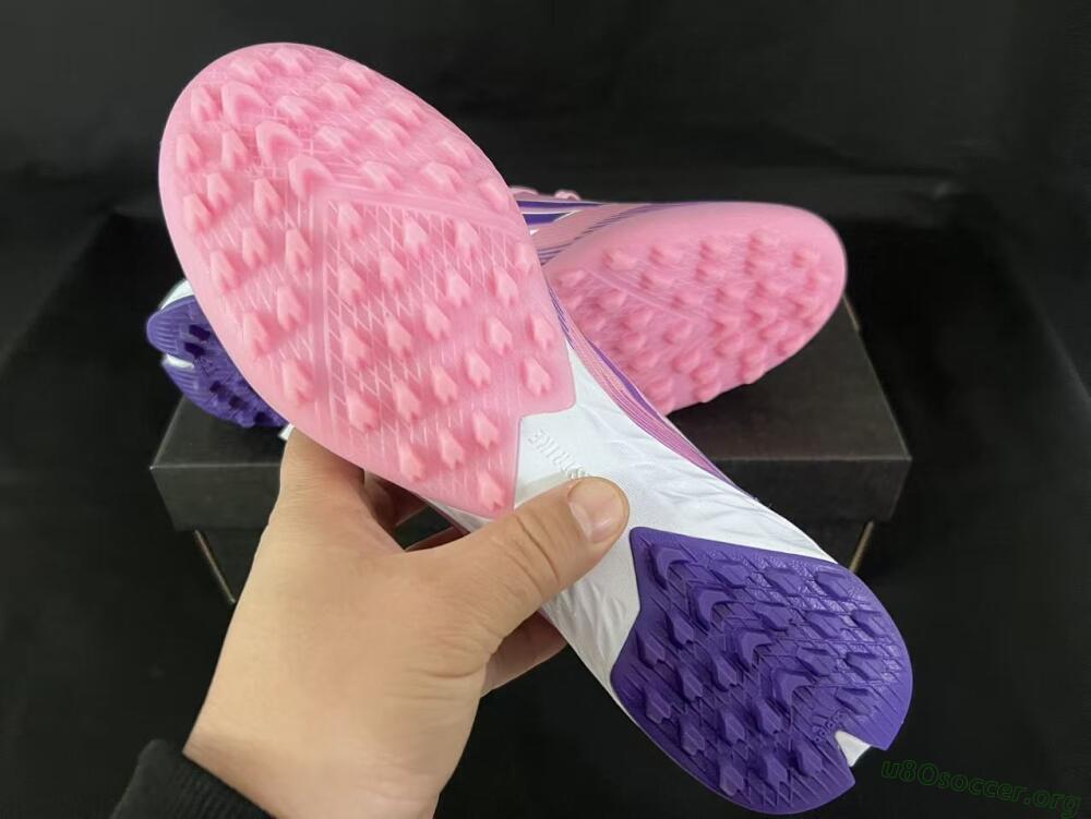 Adidas F50 Pro TF Football Shoes - Pink/Vibrant Pink/Deep Purple