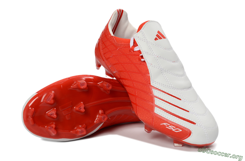 Adidas F50 Elite FG Football Boots - Red/Bright Crimson/White 0