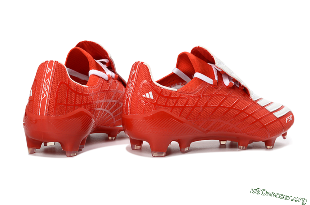 Adidas F50 Elite FG Football Boots - Red/Bright Crimson/White 6