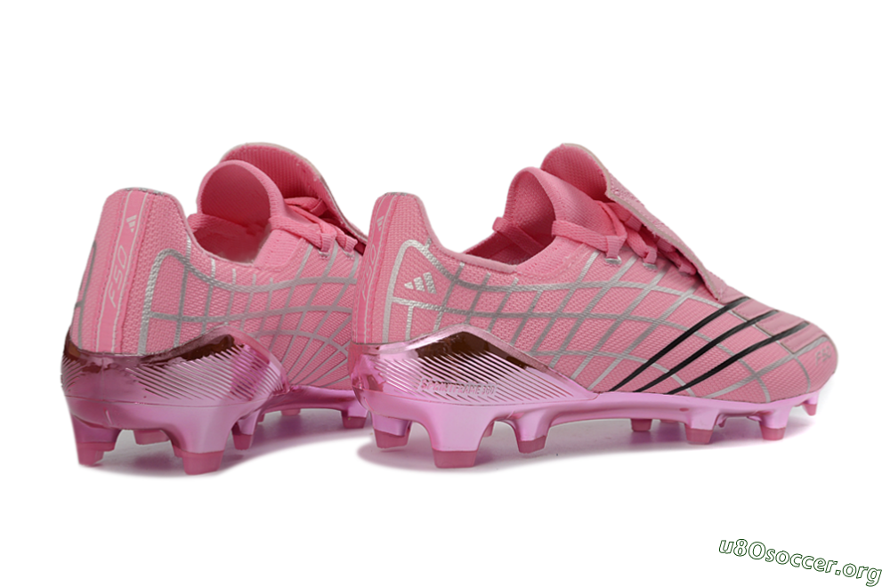Adidas F50 Elite FG Football Boots - Pink/Soft Rose/Glossy Blush 6