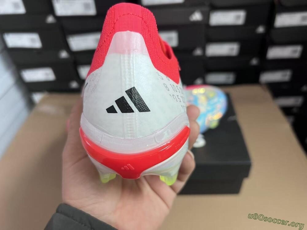 Adidas Predator 26 Elite FG Football Boots - Red/Flame Burst/Silver Shine