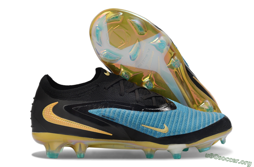 Nike Phantom 6 Elite Low FG Football Boots - Blue/Deep Ocean/Jet Black 2
