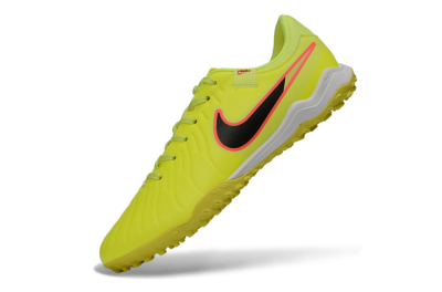Nike Tiempo Legend 10 Elite TF Football Shoes - Yellow/Electric Green/Hot Pink