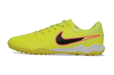 Nike Tiempo Legend 10 Elite TF Football Shoes - Yellow/Electric Green/Hot Pink