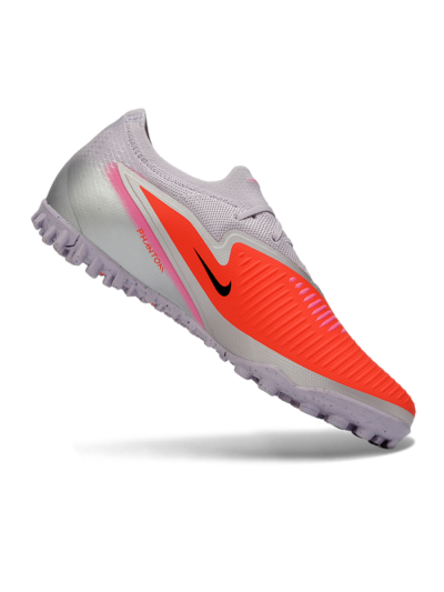 Nike Phantom 6 Elite Low TF Football Shoes - Pink/Bright Orange/Slate Gray