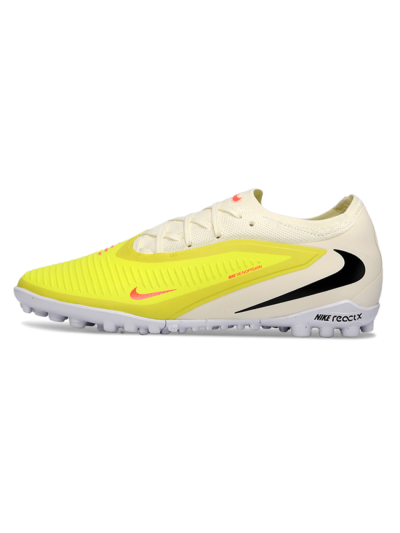 Nike Phantom 6 Elite Low TF Football Shoes - Yellow/Bright Lime/Soft White