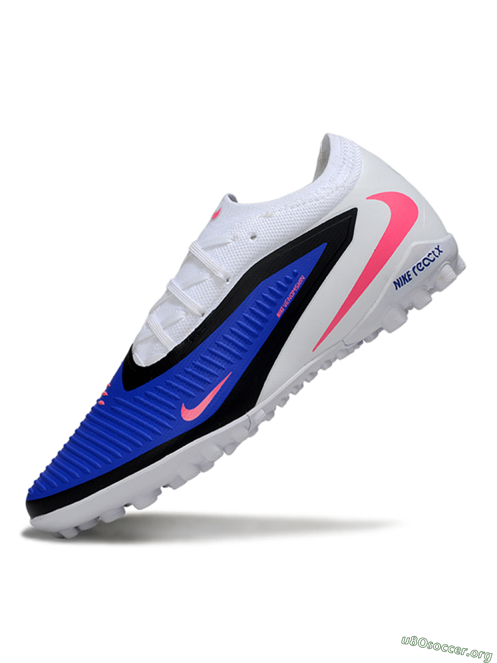 Nike Phantom 6 Elite Low TF Football Shoes - Blue/Bright Pink/Black 5