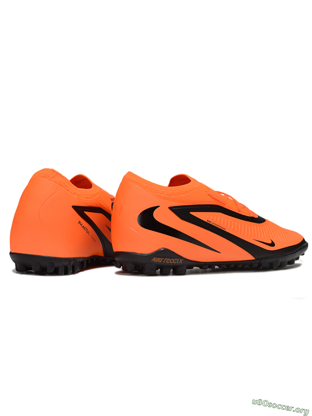Nike Phantom 6 Elite Low TF Football Shoes - Orange/Neon Orange/Black 6