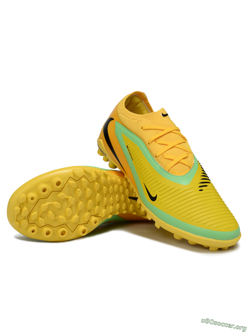 Nike Phantom 6 Elite Low TF Football Shoes - Yellow/Lime Green/Sunshine Yellow 3