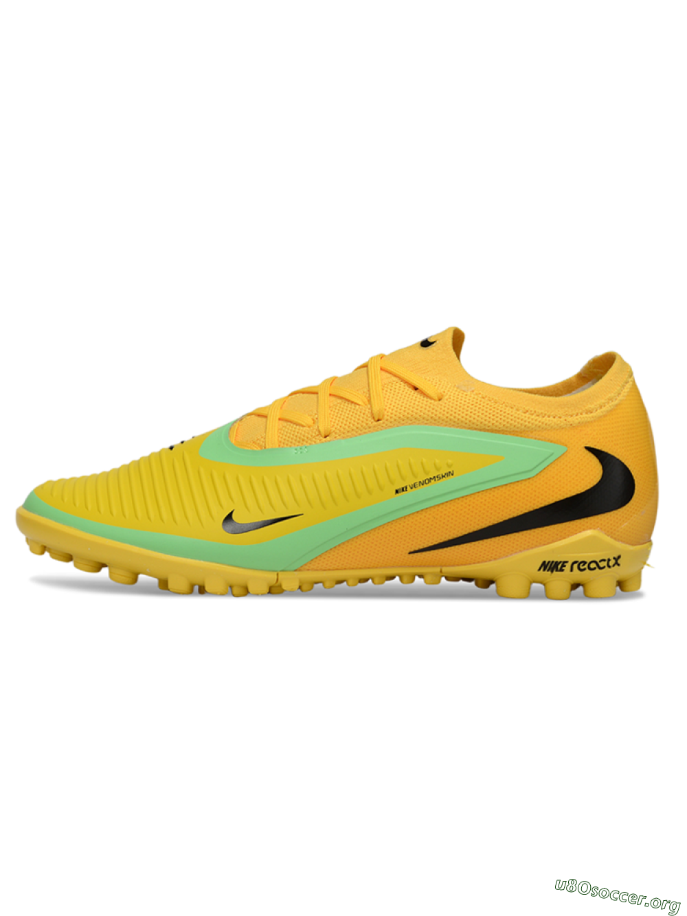 Nike Phantom 6 Elite Low TF Football Shoes - Yellow/Lime Green/Sunshine Yellow 2
